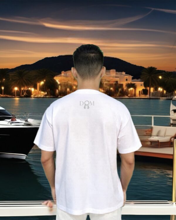 DOM Colection White T-Shirt back