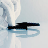 GDorri Nail Bracelet Black Gold