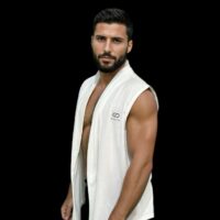 GDorri White Cape, Cape Jacket, Cape Sleeve, Cape Blazer, Draped Vest, Sleeveless Cape