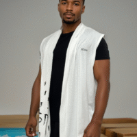 GDorri White Fashion Cape, Cape Jacket, Cape Sleeve, Cape Blazer, Draped Vest, Sleeveless Cape