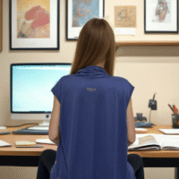 GDorri Blue Style Cape, Cape Jacket, Cape Sleeve, Cape Blazer, Draped Vest, Sleeveless Cape