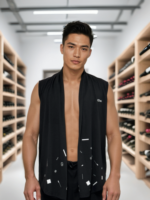 GDorri City Collection Cape, Cape Jacket, Cape Sleeve, Cape Blazer, Draped Vest, Sleeveless Cape