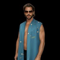 GDorri Turquoise Style Cape, Cape Jacket, Cape Sleeve, Cape Blazer, Draped Vest, Sleeveless Cape