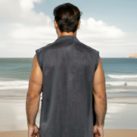 GDorri Gray Style Cape, Cape Jacket, Cape Sleeve, Cape Blazer, Draped Vest, Sleeveless Cape