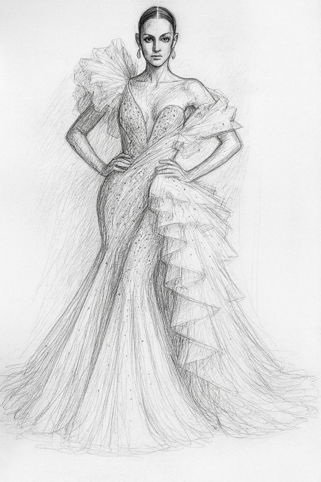 Astrellia Royal Collection By GDorri Astrellia Sketch Front
