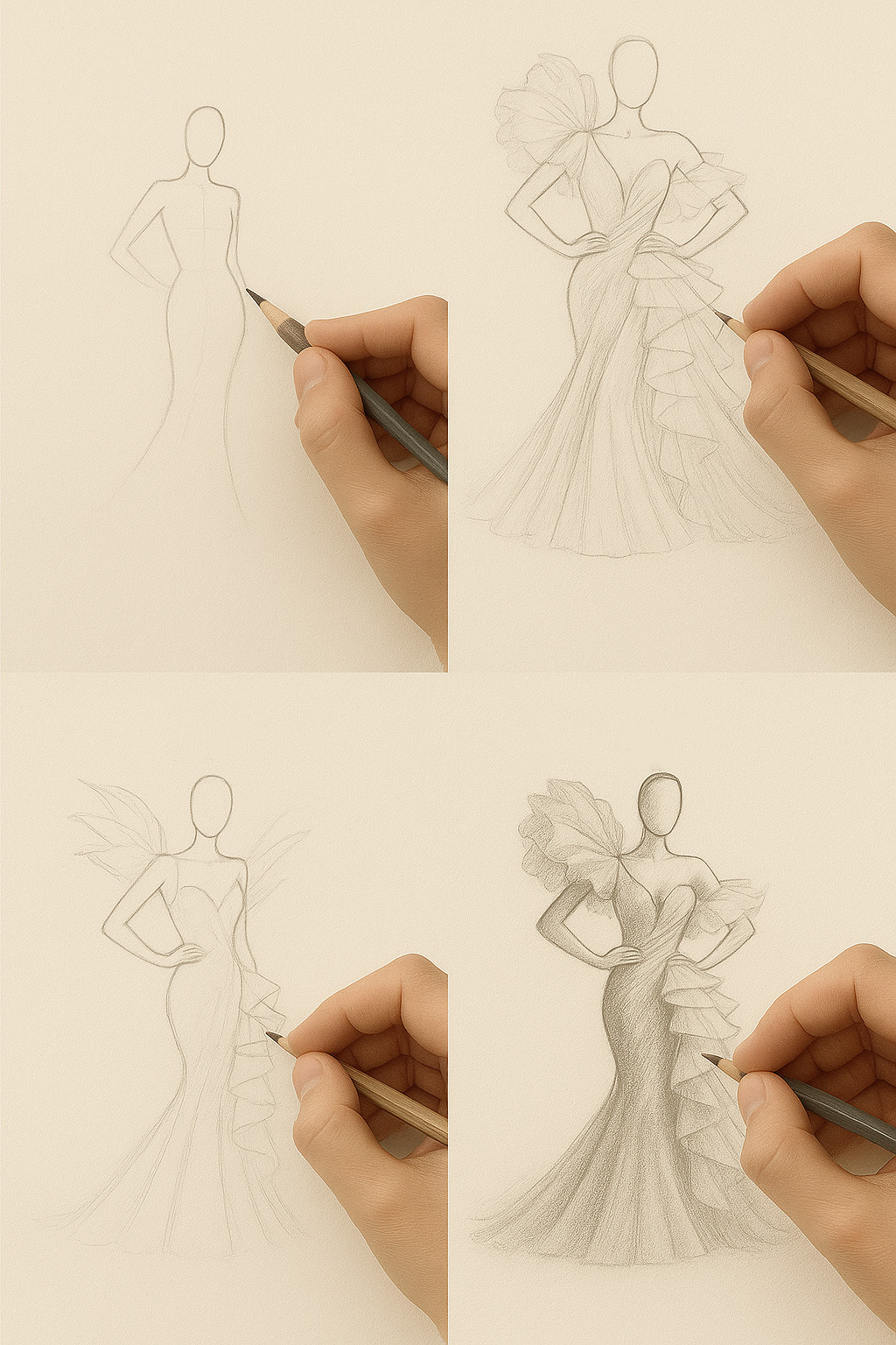 Astrellia Royal Collection By GDorri Astrellia Sketch Step By Step