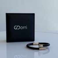 GDorri Nail Bracelet Lux Black Diamond Rose Gold Box