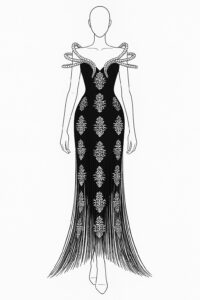 Liora By GDorri Royal Collection Paint Sketch