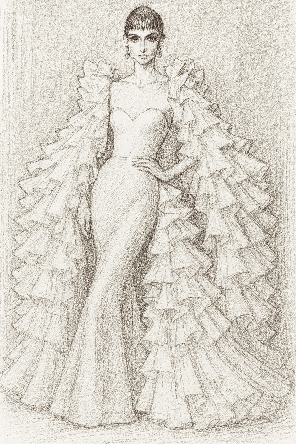 Lunarie by GDorri Royal Collection — Front Sketch