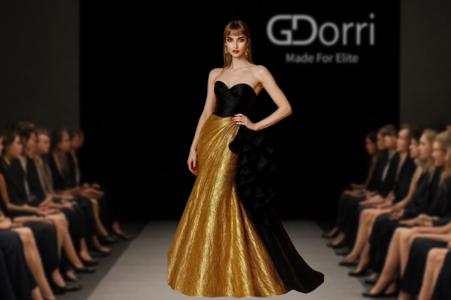 Solenne By GDorri Royal Collection Fashion Show Cover