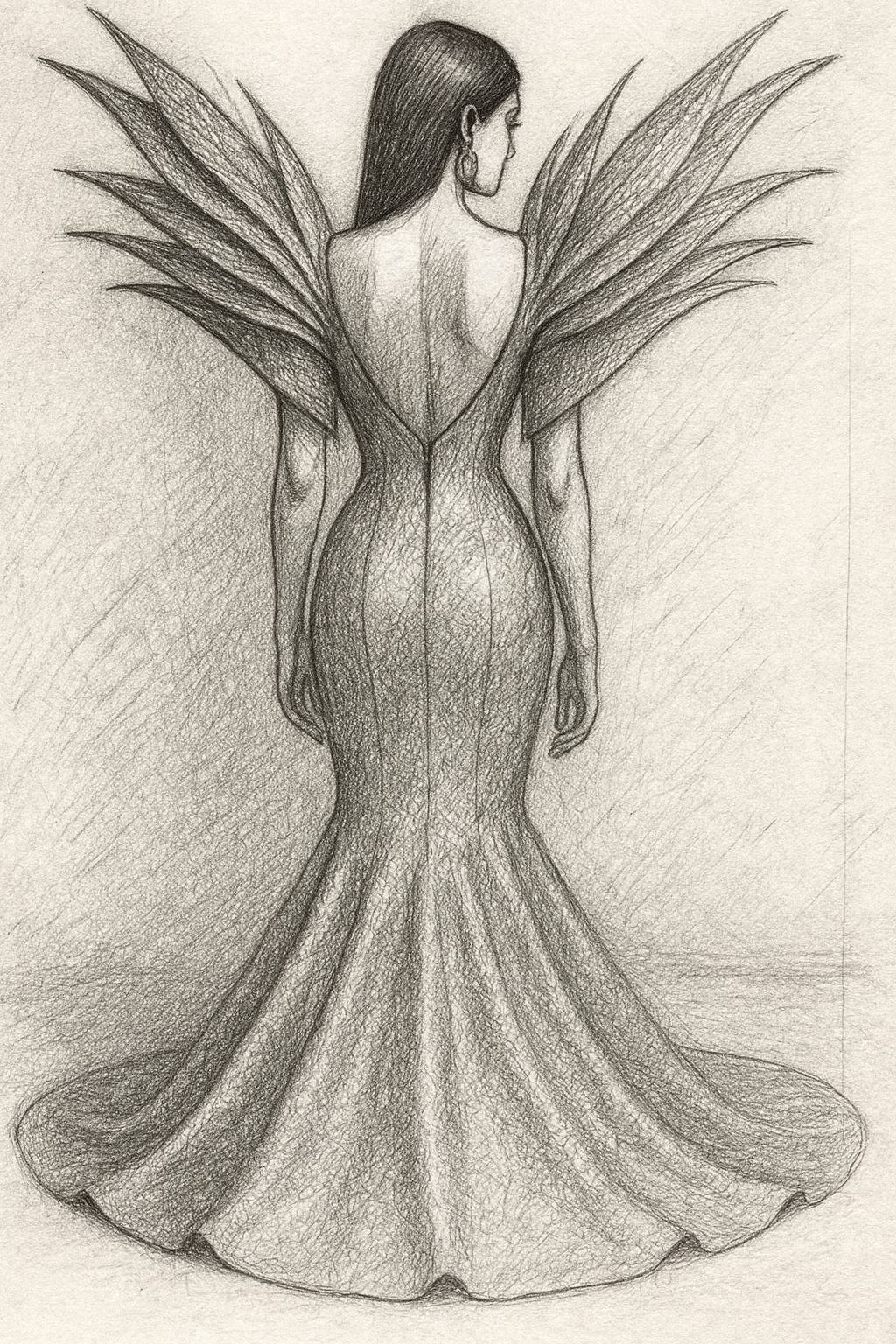 Vittoria By GDorri Royal Collection — Back Sketch