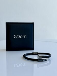 Gdorri Nail Bracelet Lux Black Diamond Blackened Box