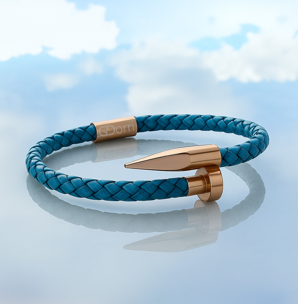 GDorri Bracelet Antique Blue Rose Gold