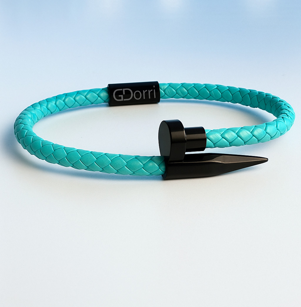 GDorri Bracelet Torque Blackened